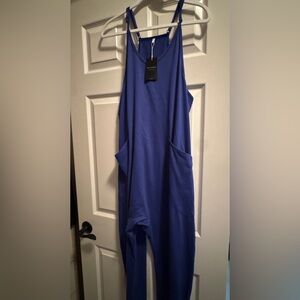 Elegant Royal Blue Jumpsuit